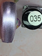 #035 Paula’s Pixie Purple vernis à stamping - Ongles Elaine Lemay