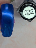 #032 Blue Right on By vernis à stamping - Ongles Elaine Lemay