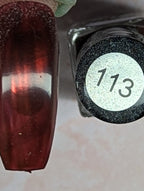 #113 Espresso vernis à stamping - Ongles Elaine Lemay