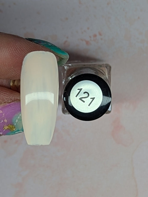 #121 Angelfood vernis à stamping - Ongles Elaine Lemay