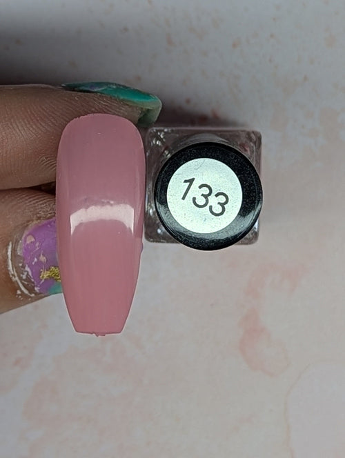 #133 Sugarplum Pink vernis Ă  stamping - Ongles Elaine Lemay