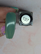#137 Winter Sage vernis à stamping - Ongles Elaine Lemay
