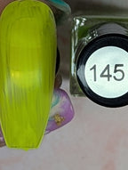 #145 Mountain Dew vernis à stamping - Ongles Elaine Lemay