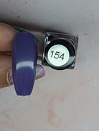 #154 Lilac vernis à stamping - Ongles Elaine Lemay