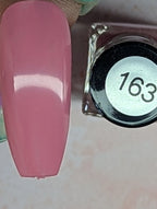 #163 Blushing Beauty vernis Ă stamping - Ongles Elaine Lemay