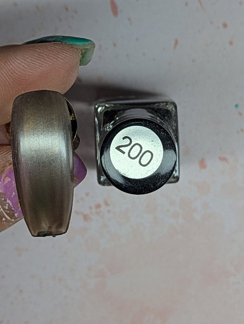 #200 Glam vernis à stamping - Ongles Elaine Lemay