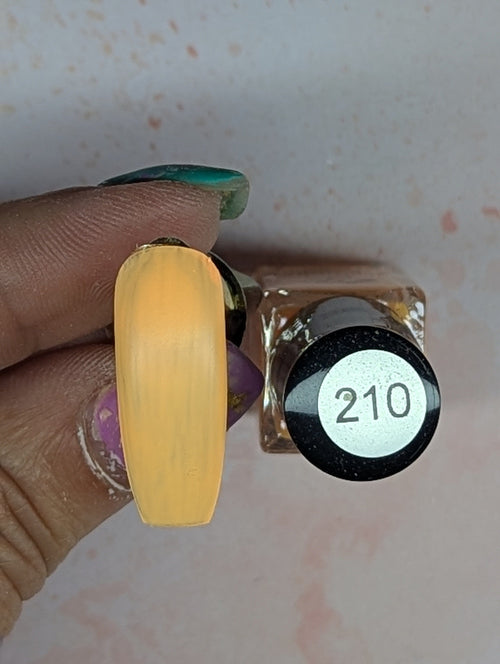 #210 Peach Parfait vernis à stamping - Ongles Elaine Lemay