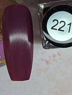 #221 Mulberry Magic vernis à stamping - Ongles Elaine Lemay