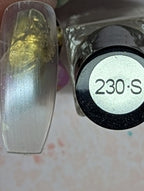 #230-S All is Calm (sheer) vernis à stamping - Ongles Elaine Lemay