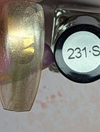 #231-S Heavenly Peace (sheer) vernis à stamping - Ongles Elaine Lemay