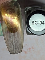 #SC-04 Tangerine Meadow vernis à stamping - Ongles Elaine Lemay