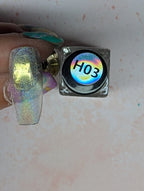 Holo #03 Into the Stars vernis à stamping - Ongles Elaine Lemay