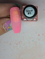 Glow #01 Hot Pink vernis à stamping - Ongles Elaine Lemay