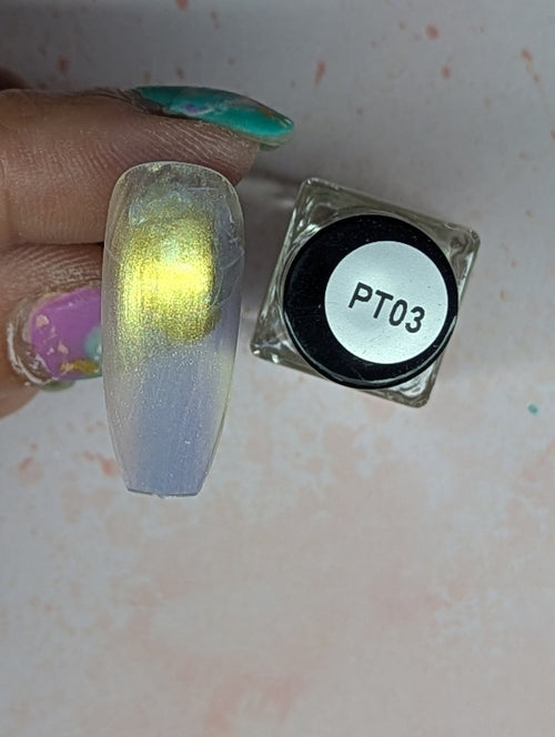 #PT-03 Starlight vernis à stamping - Ongles Elaine Lemay