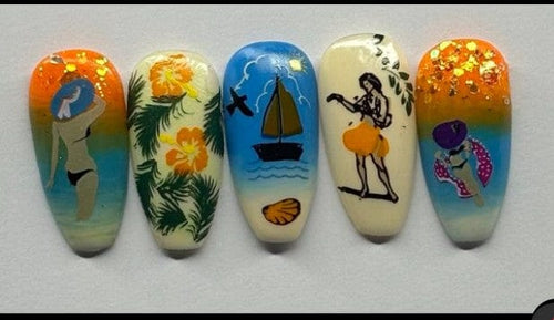 CJS-128 Aloha! - Ongles Elaine Lemay