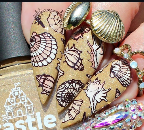 CJS-368 She Sells Seashells - Ongles Elaine Lemay