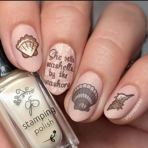 CJS-368 She Sells Seashells - Ongles Elaine Lemay