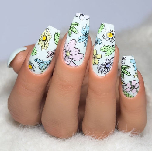 CJS-261 Finest Florals - Ongles Elaine Lemay