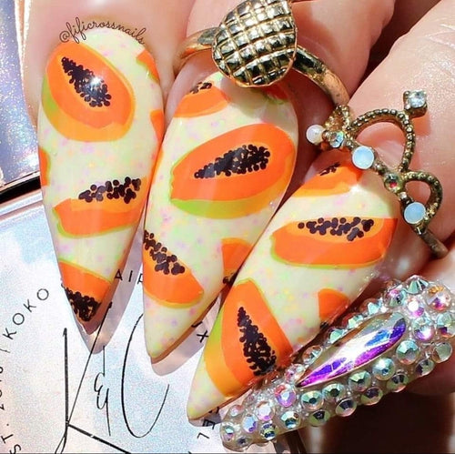 CJS-359 Tropical Paradise - Ongles Elaine Lemay