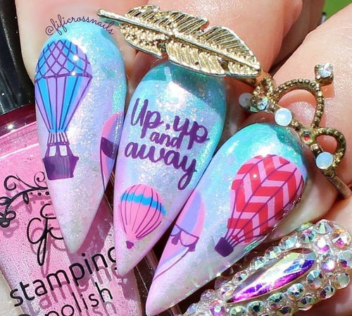 CJS-354 Up Up and Away - Ongles Elaine Lemay