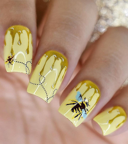 CJS-68 Save the Bees - Ongles Elaine Lemay