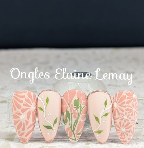 CJS-363 Breathe - Floral - Ongles Elaine Lemay