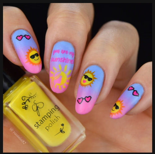 CJS-303 You Are My Sunshine - Ongles Elaine Lemay