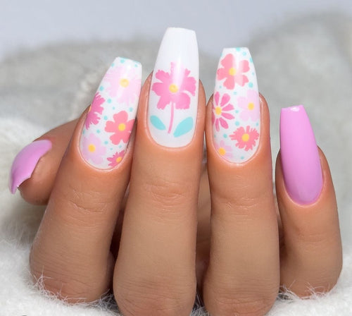 CJS-346 Beautiful Blossom - Ongles Elaine Lemay