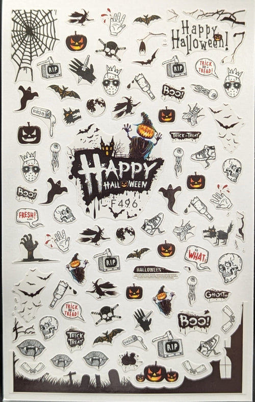 Collant halloween 2024 - Ongles Elaine Lemay