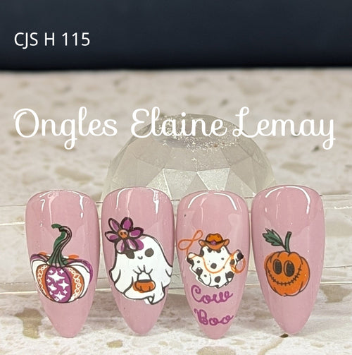 CJS-H-115 Hey Boo - Ongles Elaine Lemay