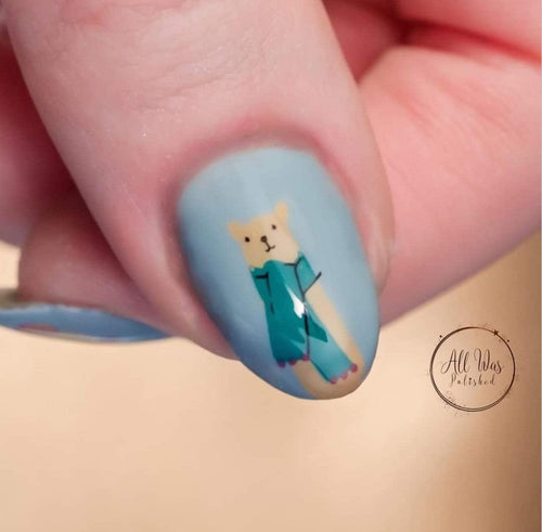 CJS-148 Autumn Acorns - Ongles Elaine Lemay