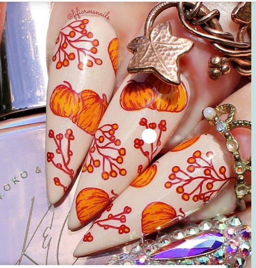 CJS-267 Harvest Bouquet - Ongles Elaine Lemay