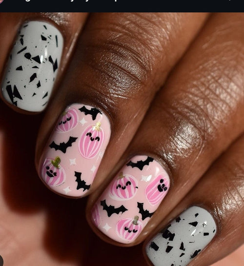 CJS-H-23 Dancing Skeletons - Ongles Elaine Lemay