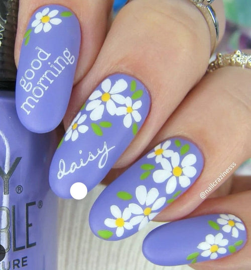 CJS-104 I Dream of Daisies - Ongles Elaine Lemay