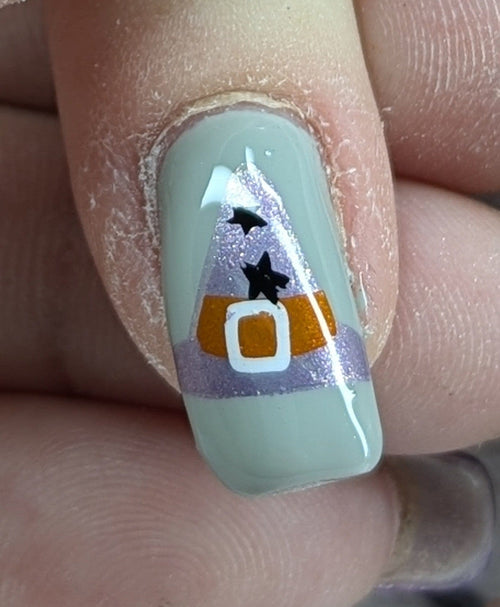 CJS-H-23 Dancing Skeletons - Ongles Elaine Lemay