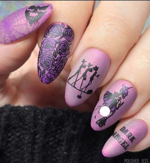 CJS-H-59 Dark Angel - Ongles Elaine Lemay