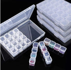 Coffret vide 28 compartiments - Ongles Elaine Lemay