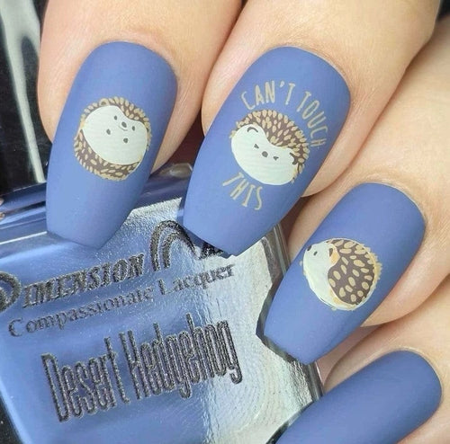 CJS-135 Autumn is Here - Ongles Elaine Lemay