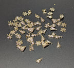 Bijoux or de Noël - Ongles Elaine Lemay