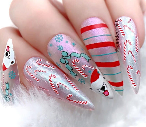 CJS-147 Put a Bow on it Darling - Ongles Elaine Lemay