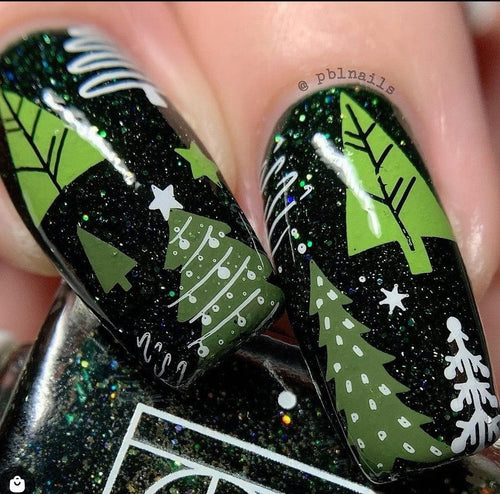 CJS-C-44 Oh Christmas Tree! - Ongles Elaine Lemay