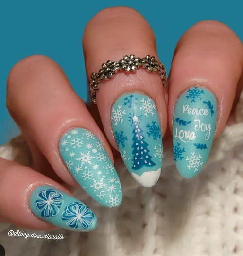 CJS-C-44 Oh Christmas Tree! - Ongles Elaine Lemay