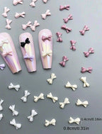 Boucles noeud français pqt de 20 - Ongles Elaine Lemay