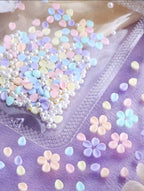 Pétales pour fleurs acrylique - Ongles Elaine Lemay