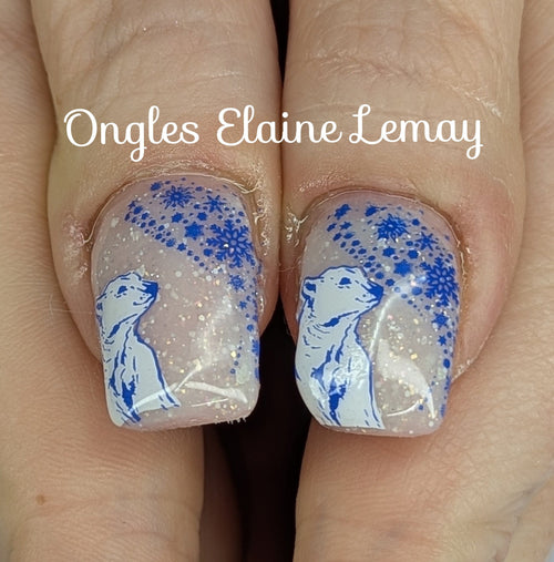 CJS-374 Hello Winter - Ongles Elaine Lemay