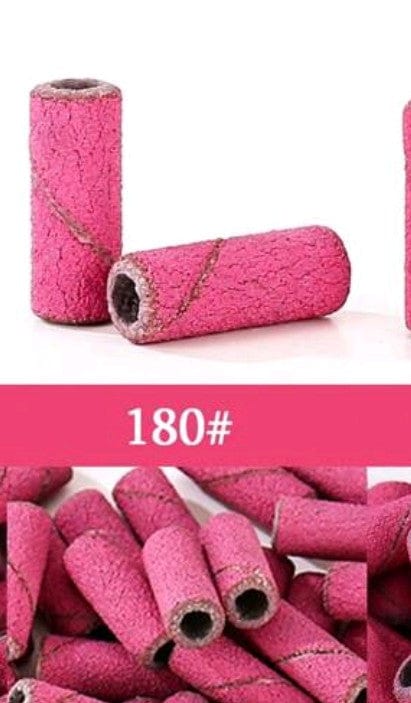 Mini rouleau papier sableuse et mini mandrin - Ongles Elaine Lemay