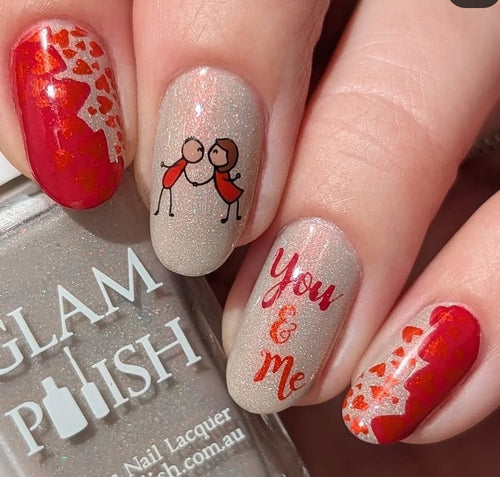 CJS-V-24 All you Need is Love - Ongles Elaine Lemay