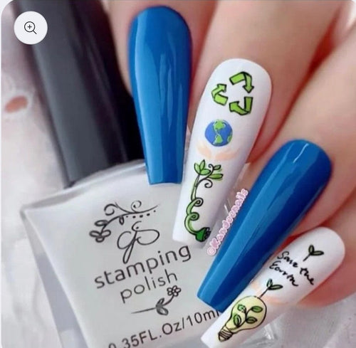 CJS-183 Recyclé This - Ongles Elaine Lemay