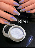 Poudre aurora #G01 - Ongles Elaine Lemay