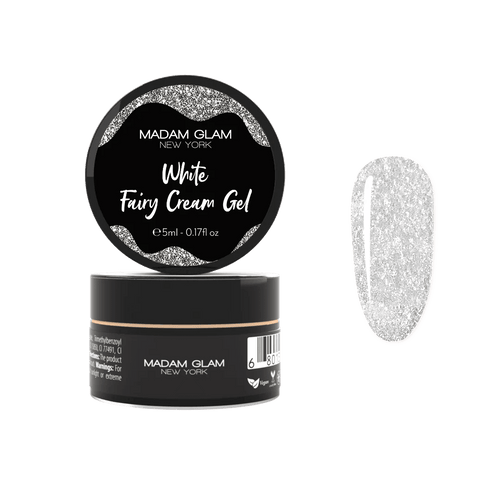 Gel cream white Fairy - Ongles Elaine Lemay
